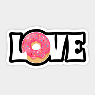 Donut Love Sticker